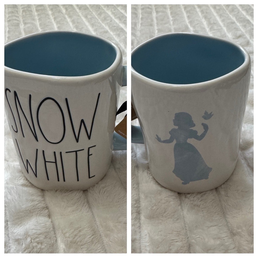 NEW Rae Dunn Disney Princess Snow White Ceramic Mug